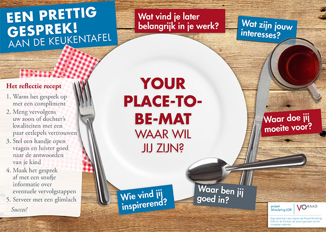 Studiekeuzegesprek aan de keukentafel