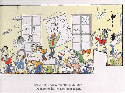 rommeltje in de klas